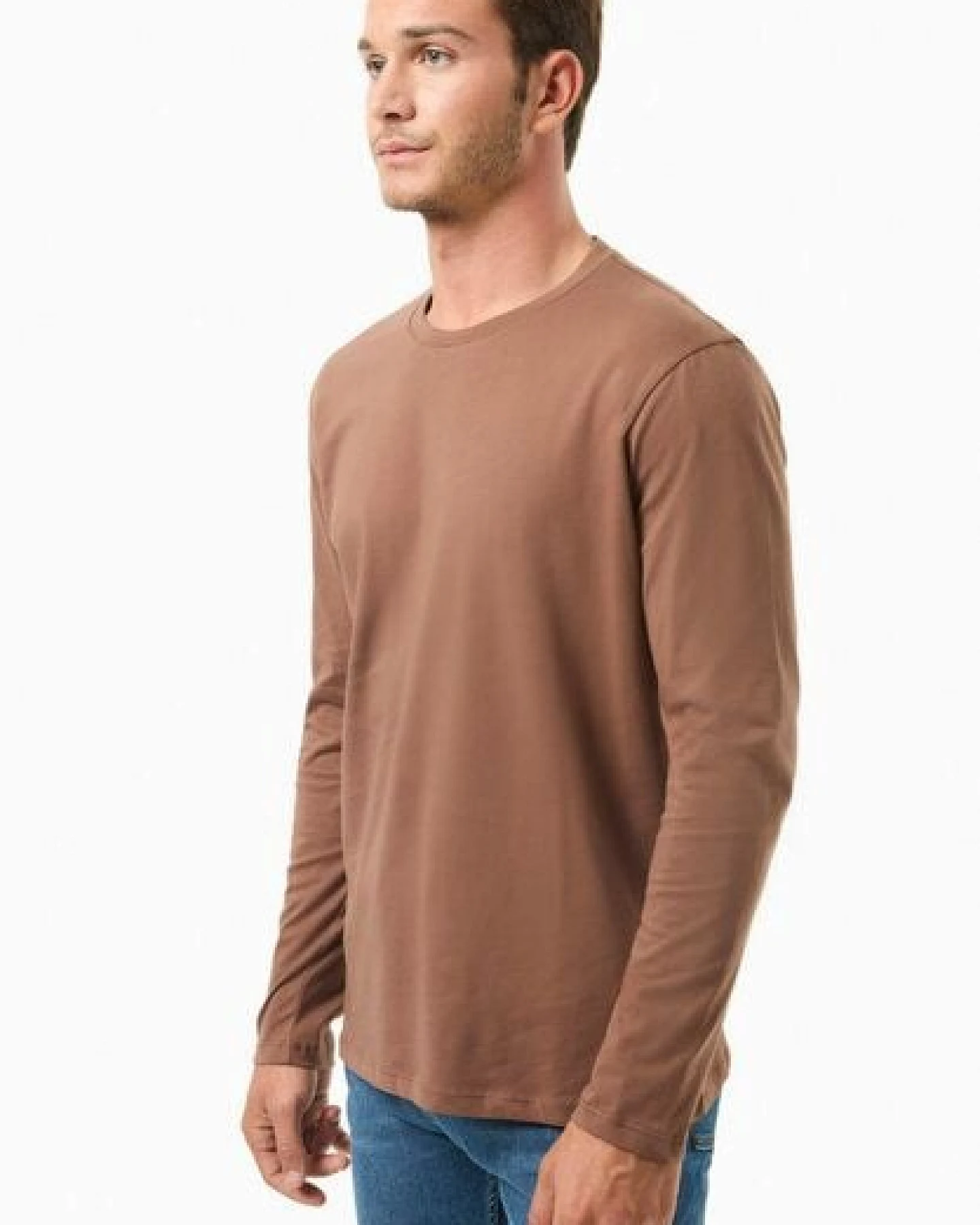 ORGANICATION Langarmshirt aus Bio-Baumwolle – Ansicht 3