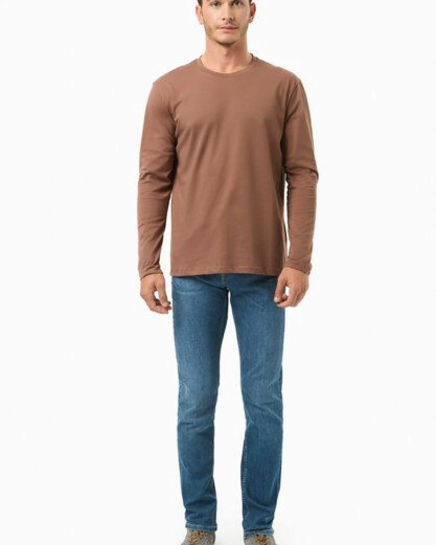 ORGANICATION Langarmshirt aus Bio-Baumwolle – Ansicht 2