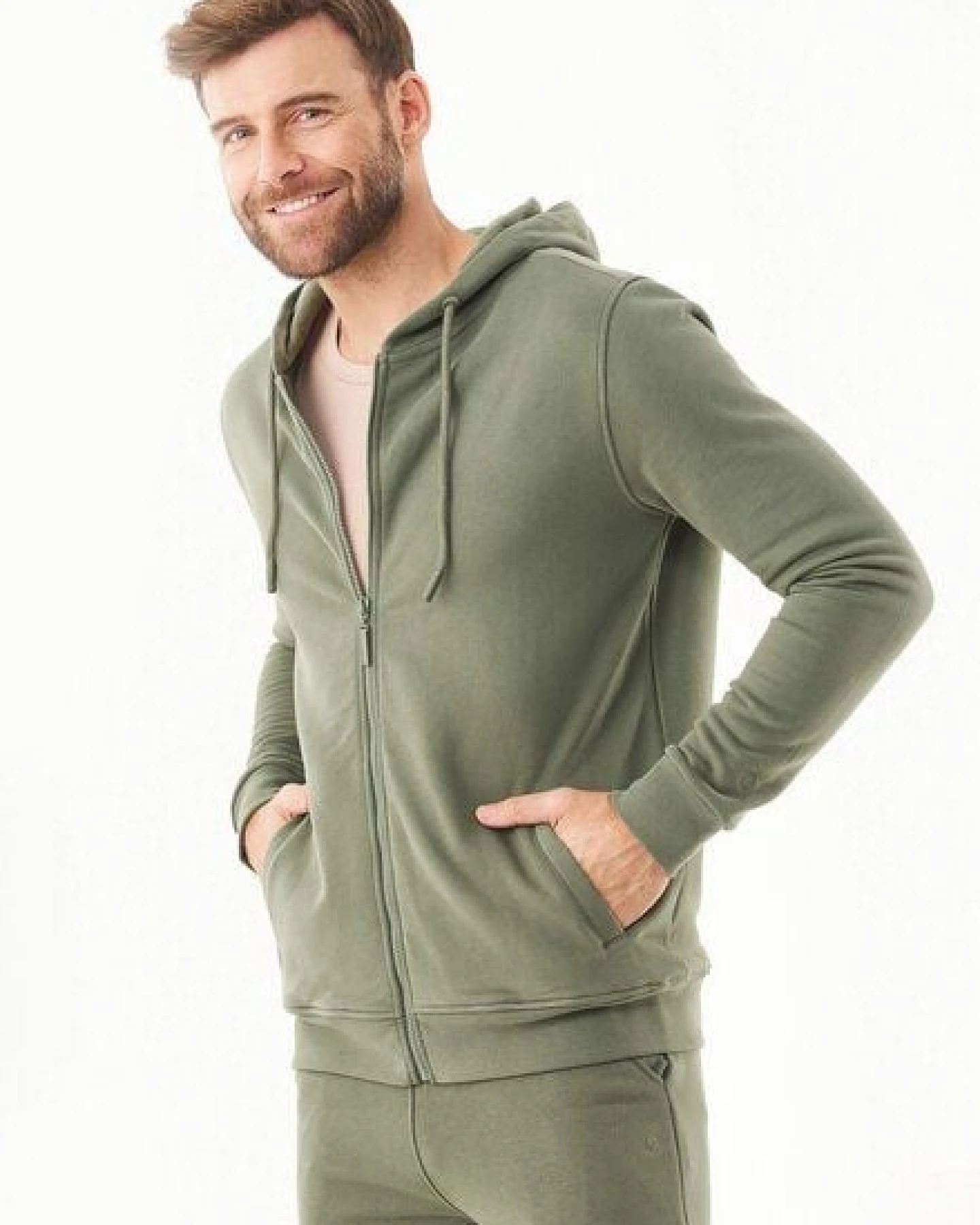 ORGANICATION Soft Touch Sweatjacke aus Bio-Baumwolle – Ansicht 3
