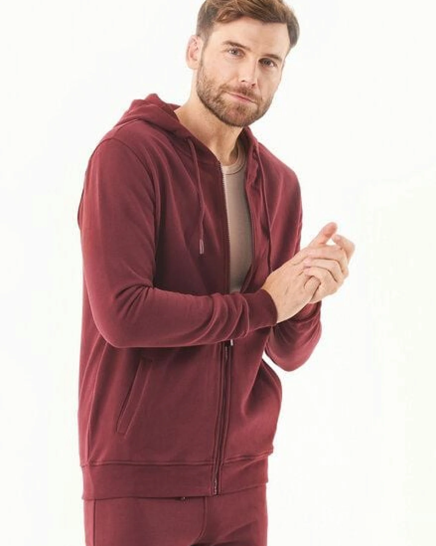 ORGANICATION Soft Touch Sweatjacke aus Bio-Baumwolle – Ansicht 3