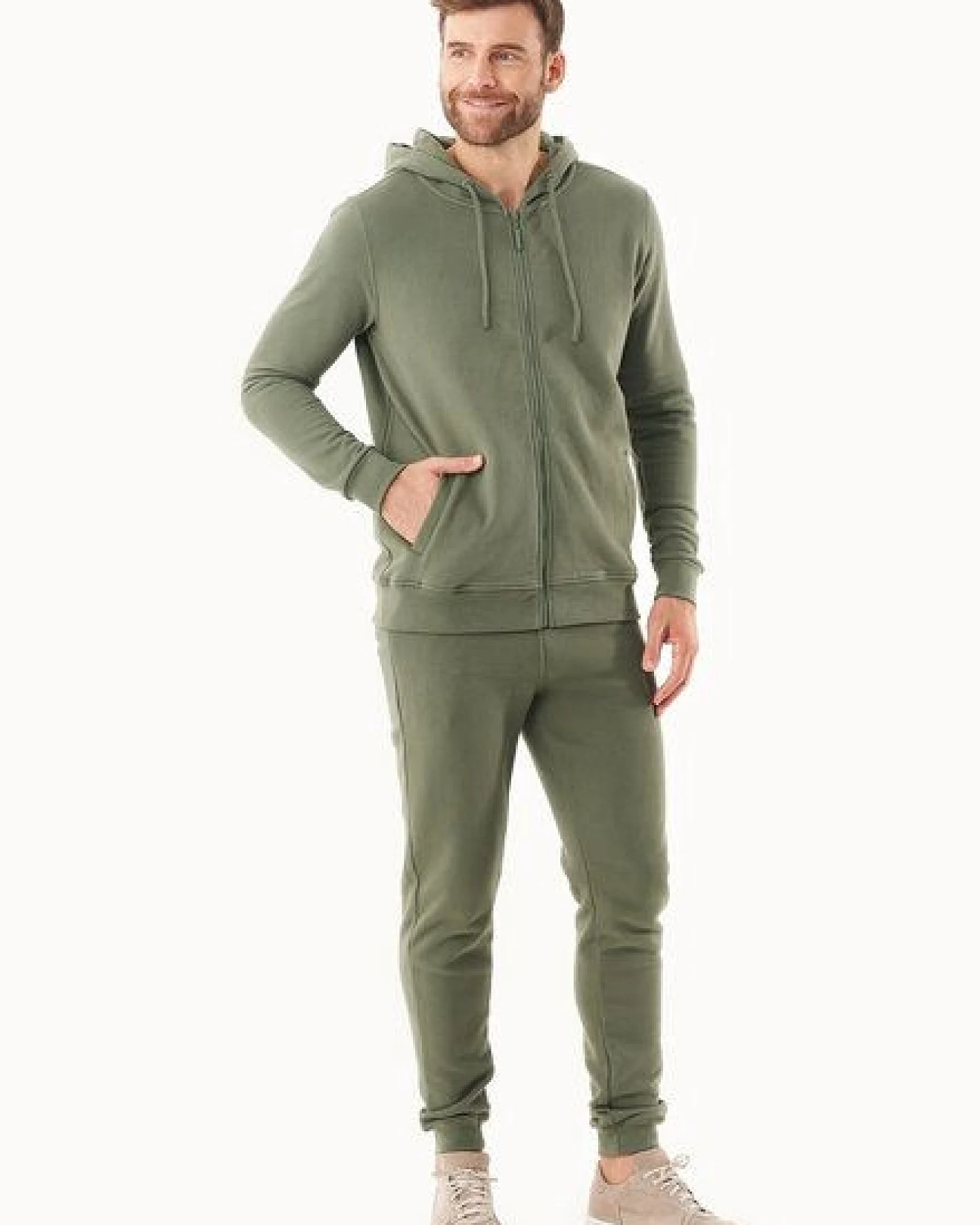 ORGANICATION Soft Touch Sweatjacke aus Bio-Baumwolle – Ansicht 2