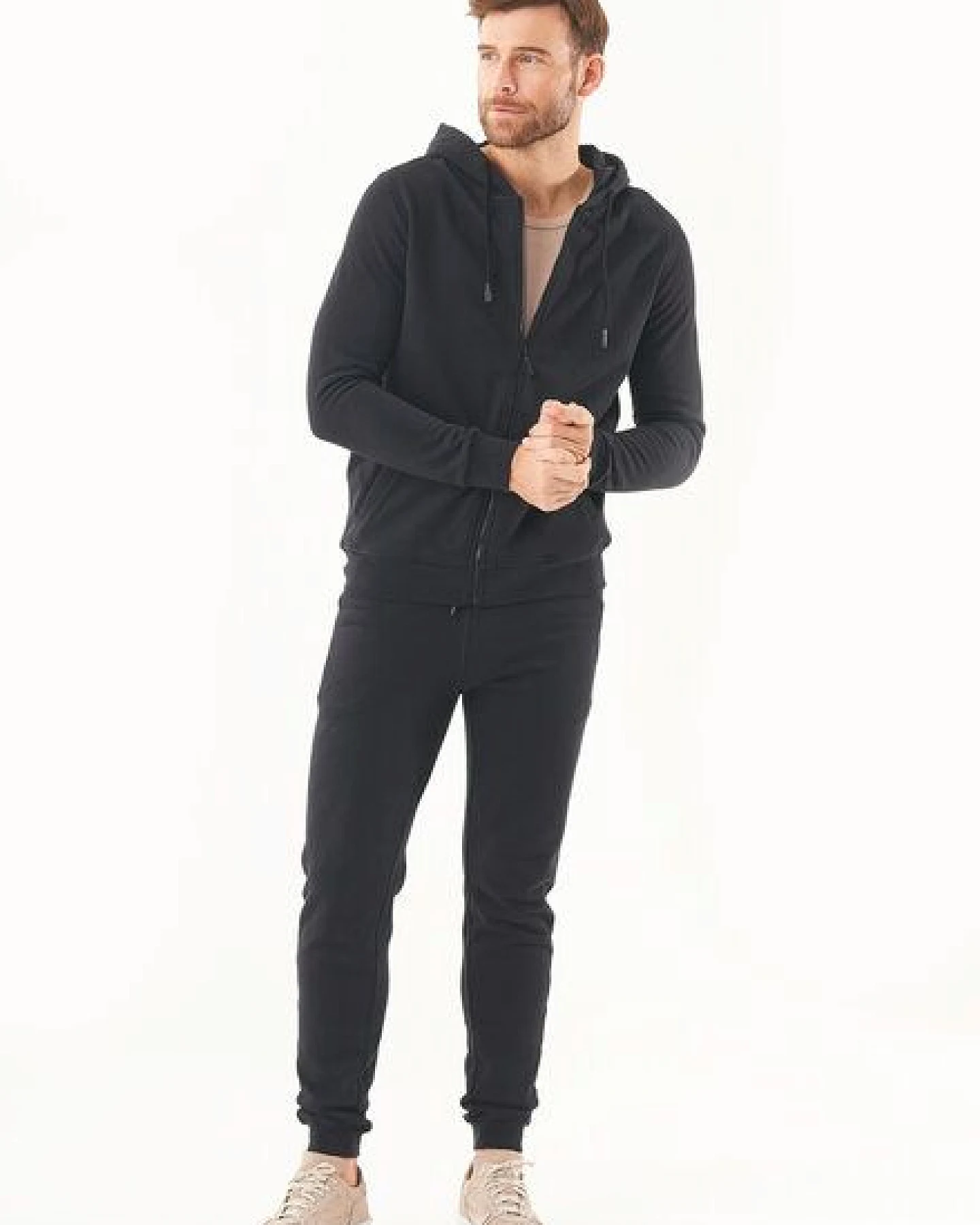 ORGANICATION Soft Touch Sweatjacke aus Bio-Baumwolle – Ansicht 2