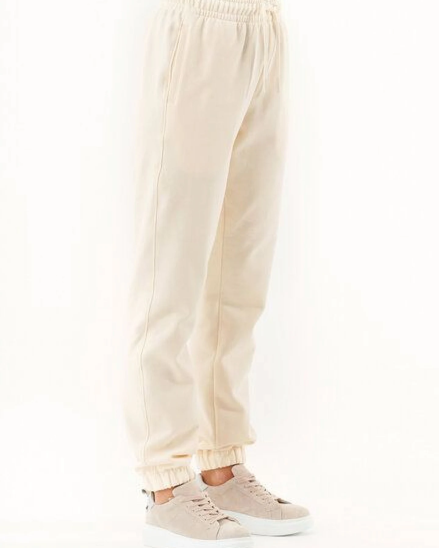 ORGANICATION ESSENTIALS-PERRIE- Soft Touch Sweathose aus Bio-Baumwolle – Ansicht 3