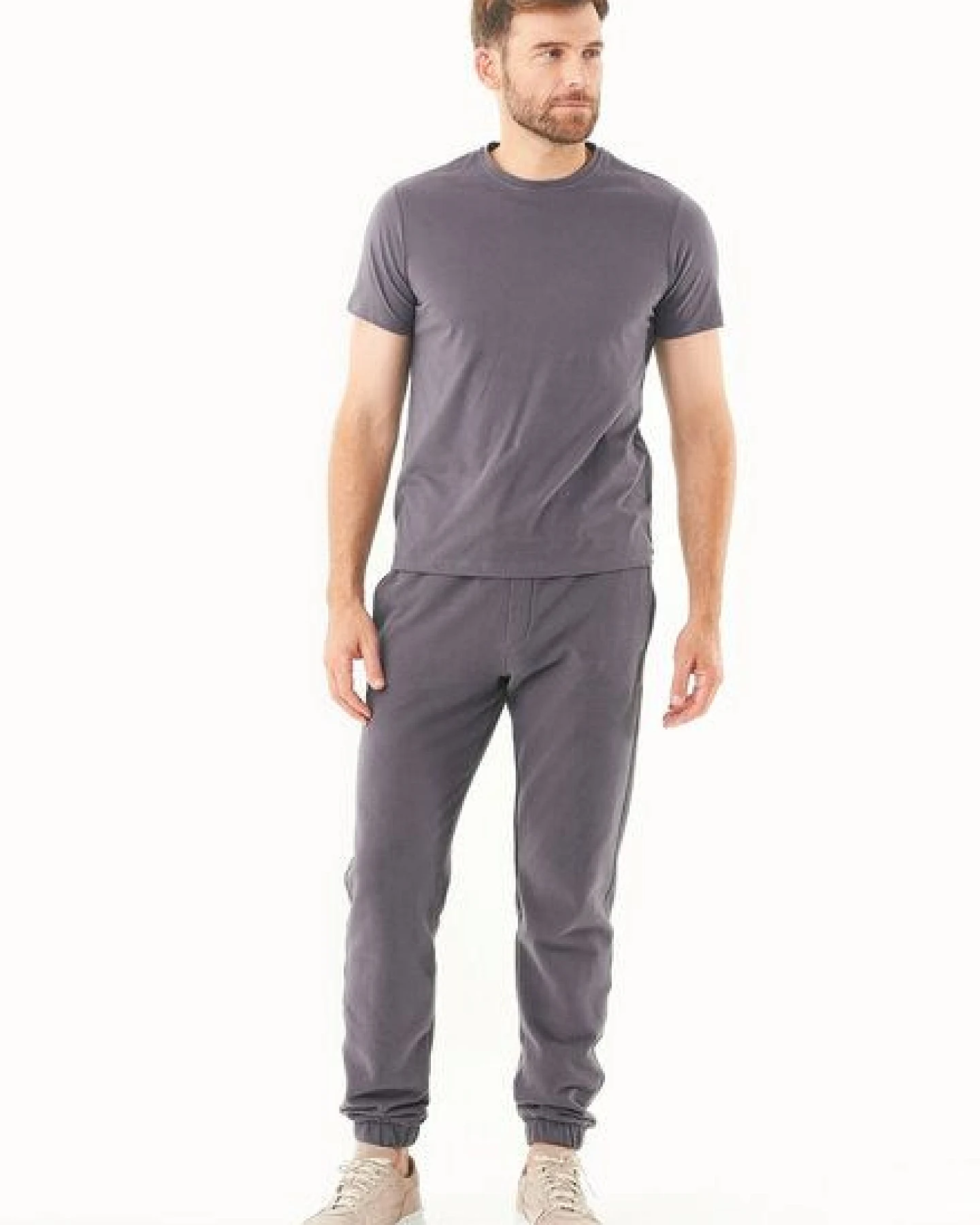 ORGANICATION ESSENTIALS - PARSSA - Soft Touch Sweathose aus Bio-Baumwolle – Ansicht 2