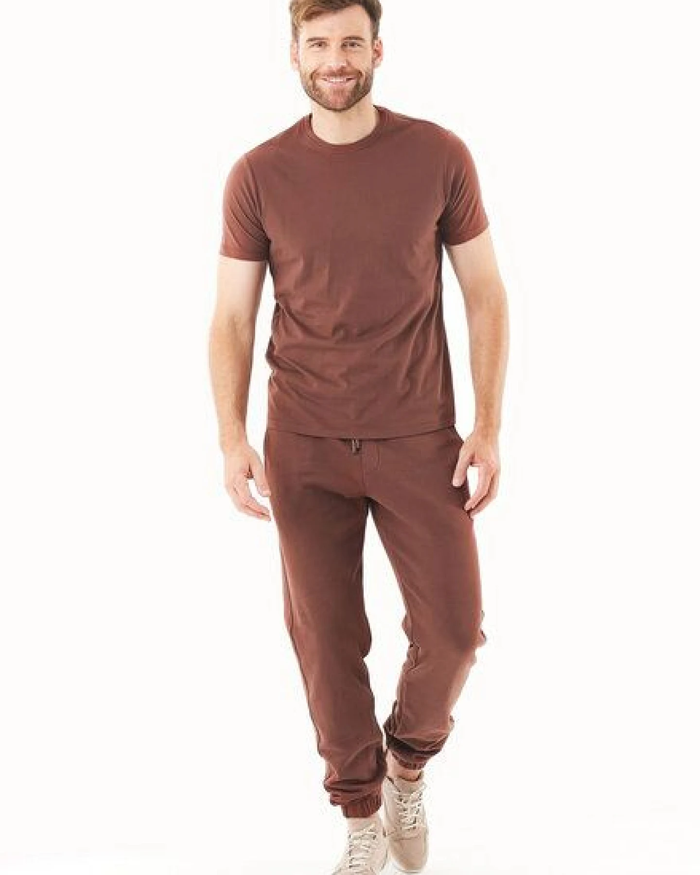 ORGANICATION ESSENTIALS - PARSSA - Soft Touch Sweathose aus Bio-Baumwolle – Ansicht 2