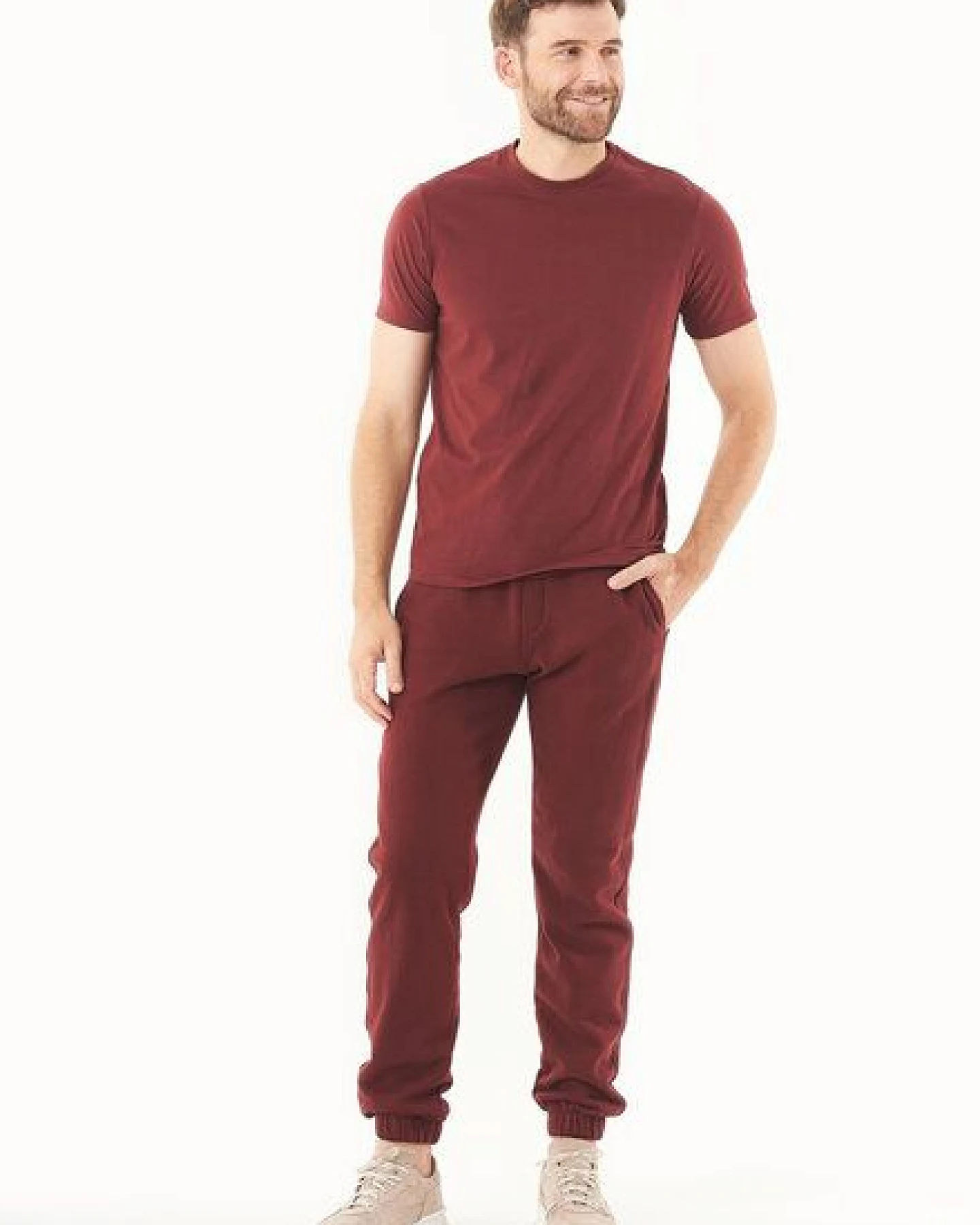 ORGANICATION ESSENTIALS - PARSSA - Soft Touch Sweathose aus Bio-Baumwolle – Ansicht 2
