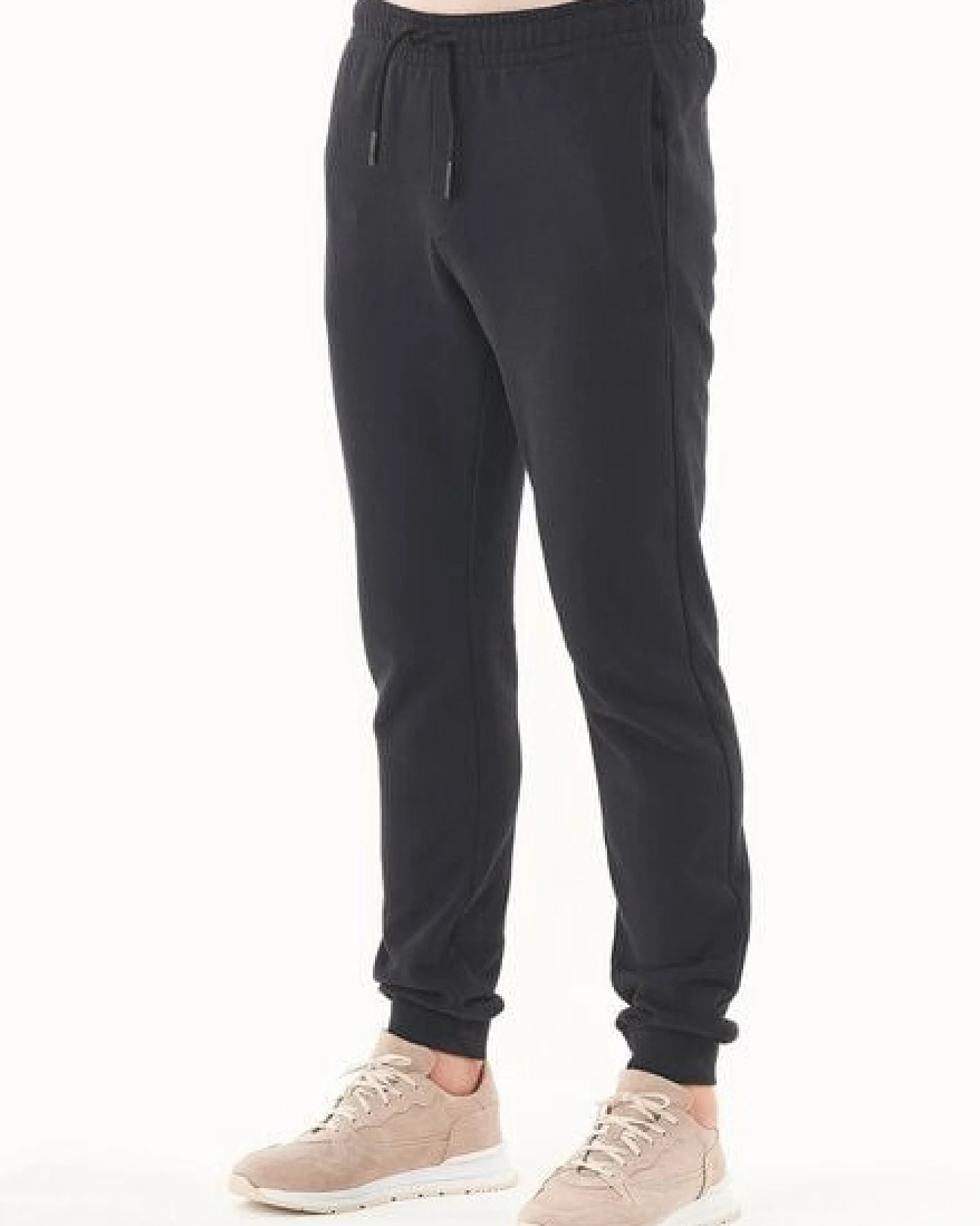 ORGANICATION ESSENTIALS-PEENO- Soft Touch Sweathose aus Bio-Baumwolle – Ansicht 3