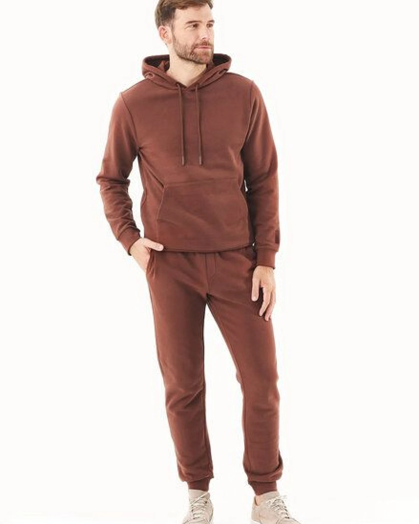 ORGANICATION ESSENTIALS-PEENO- Soft Touch Sweathose aus Bio-Baumwolle – Ansicht 2