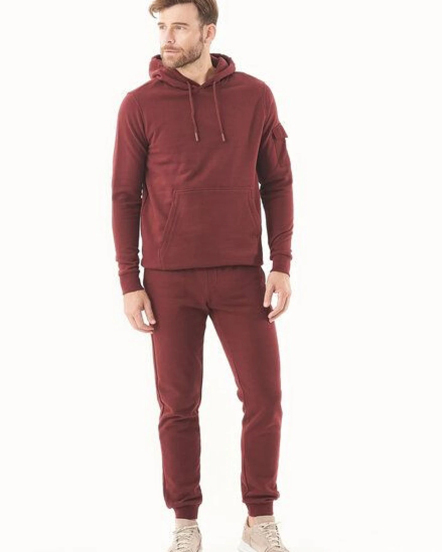 ORGANICATION ESSENTIALS-PEENO- Soft Touch Sweathose aus Bio-Baumwolle – Ansicht 2
