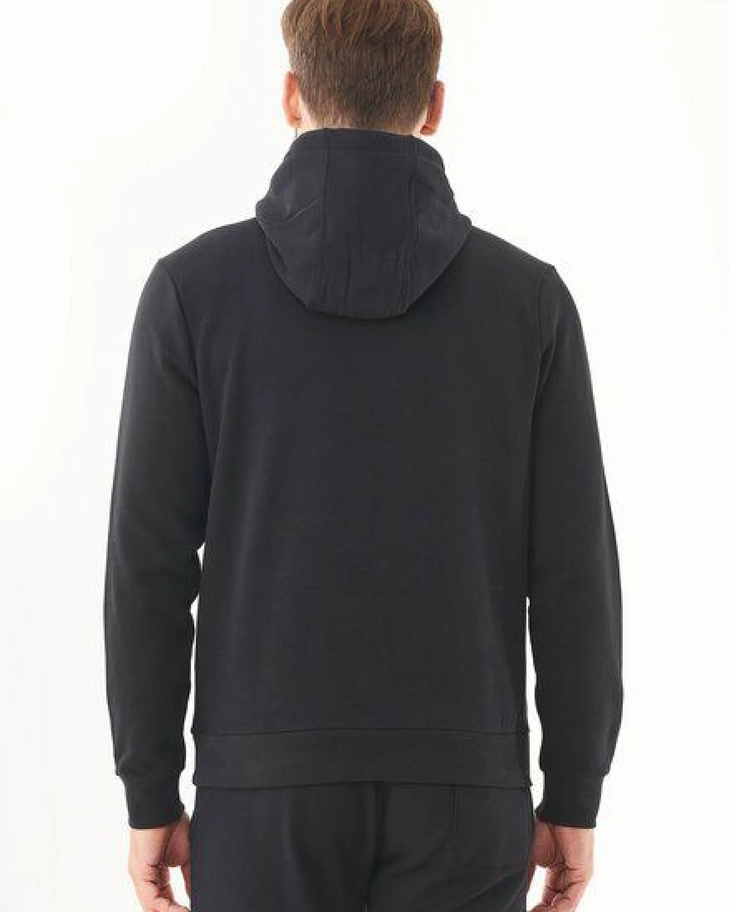 ORGANICATION ESSENTIALS-HOOLDEN-Soft Touch Hoodie aus Bio-Baumwolle – Ansicht 4