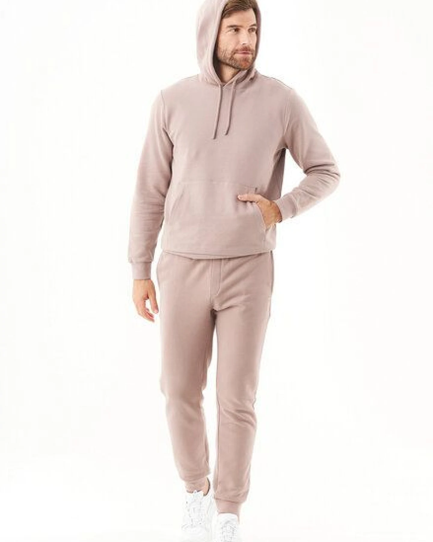 ORGANICATION ESSENTIALS-HOOLDEN-Soft Touch Hoodie aus Bio-Baumwolle – Ansicht 2