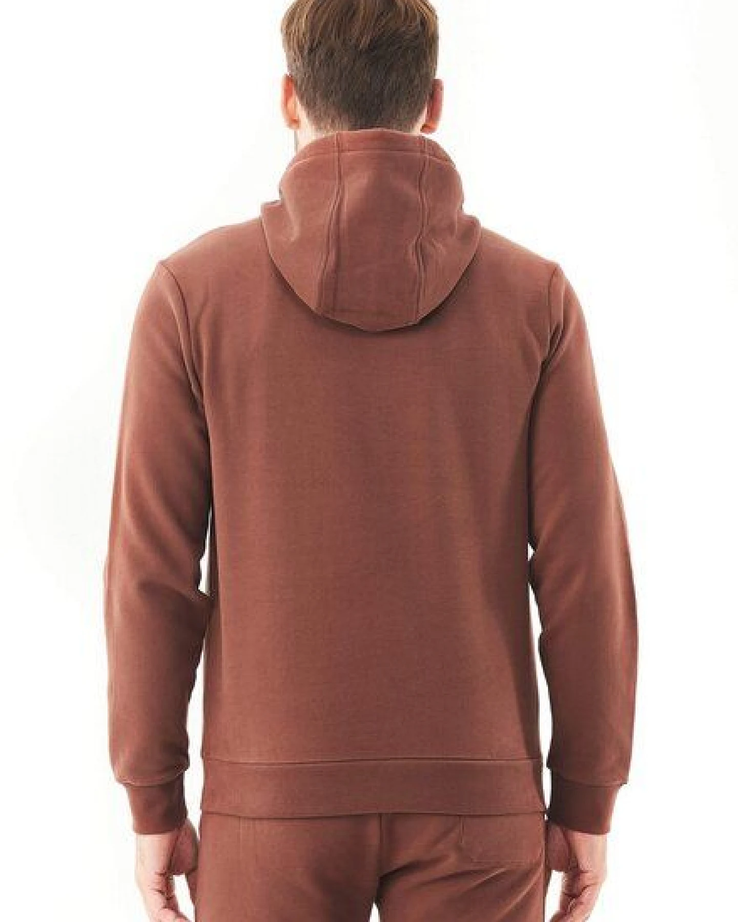 ORGANICATION ESSENTIALS-HOOLDEN-Soft Touch Hoodie aus Bio-Baumwolle – Ansicht 4