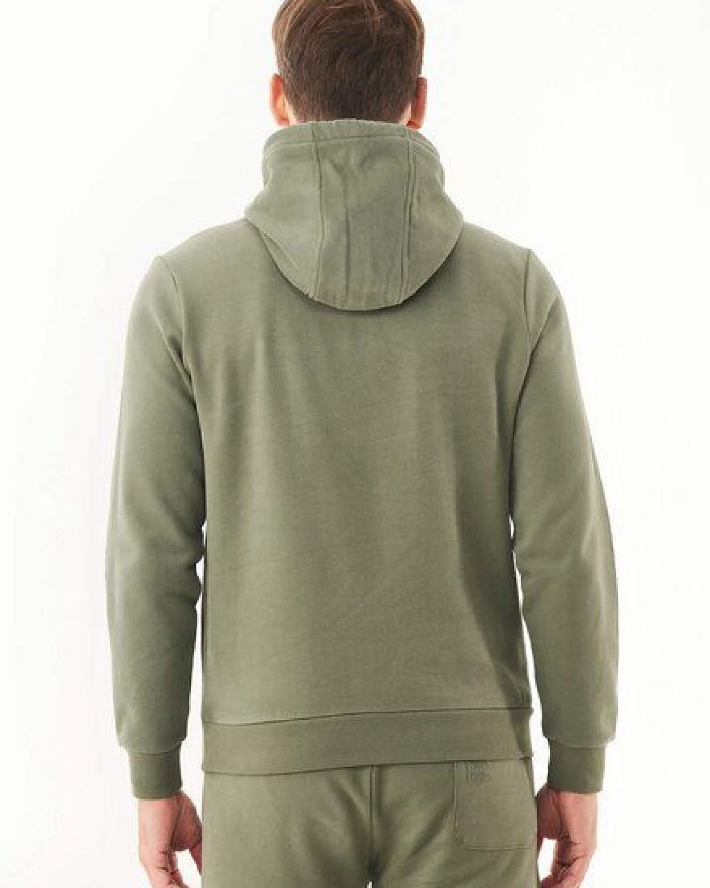 ORGANICATION ESSENTIALS-HOOLDEN-Soft Touch Hoodie aus Bio-Baumwolle – Ansicht 4