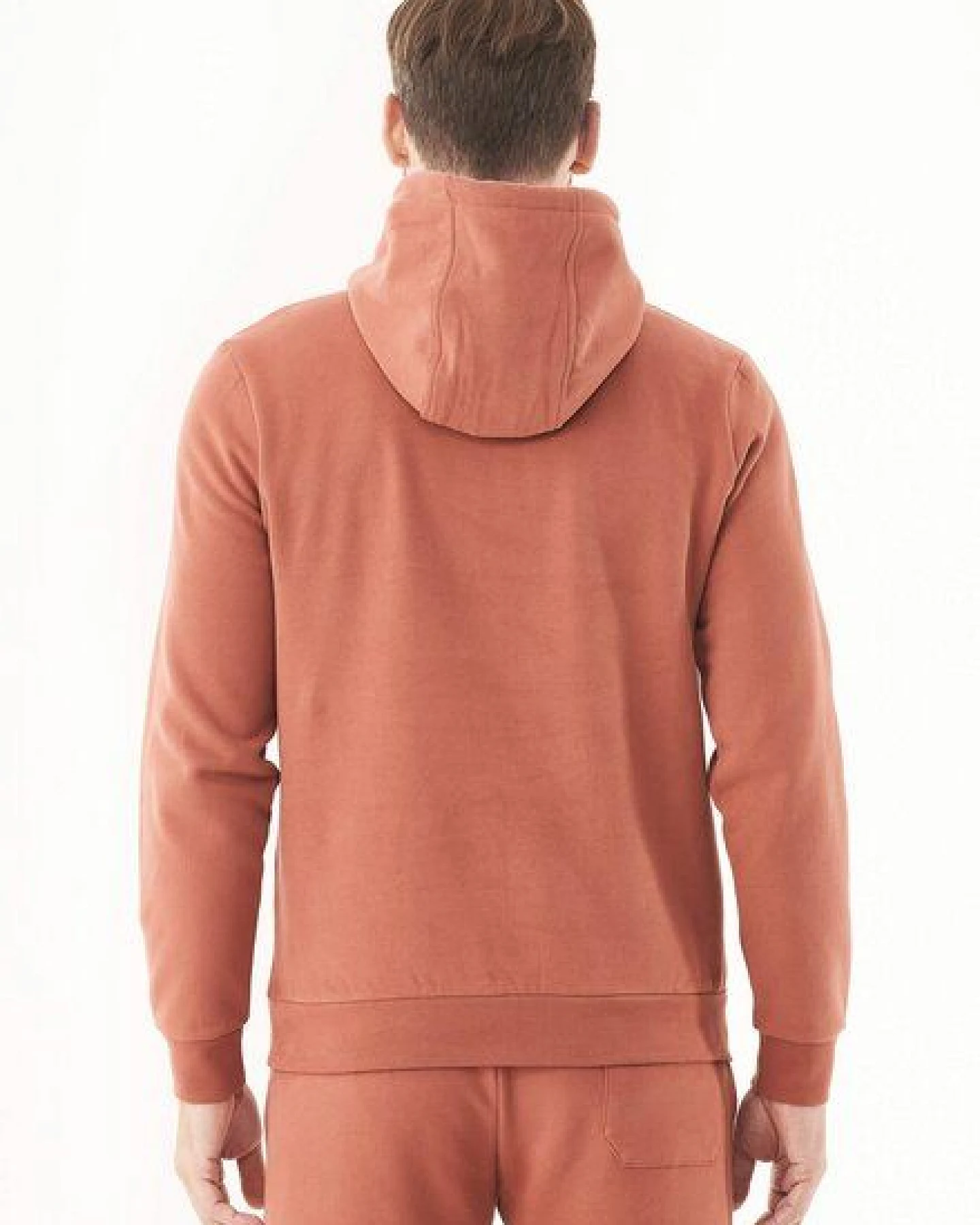 ORGANICATION ESSENTIALS-HOOLDEN-Soft Touch Hoodie aus Bio-Baumwolle – Ansicht 4