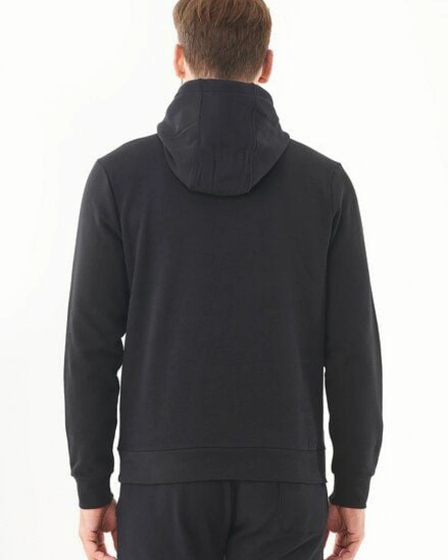 ORGANICATION ESSENTIALS-HOOLDEN-Soft Touch Hoodie aus Bio-Baumwolle – Ansicht 4