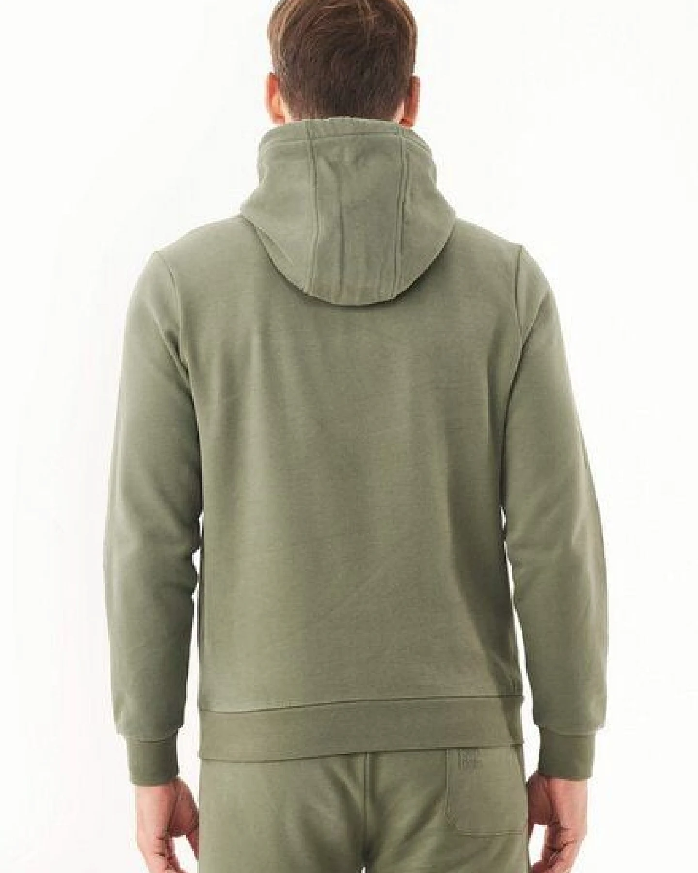 ORGANICATION ESSENTIALS-HOOLDEN-Soft Touch Hoodie aus Bio-Baumwolle – Ansicht 4
