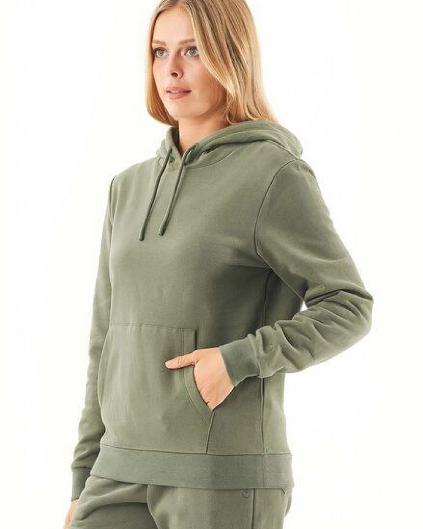 ORGANICATION ESSENTIALS-HARRE-Soft Touch Hoodie aus Bio-Baumwolle – Ansicht 3