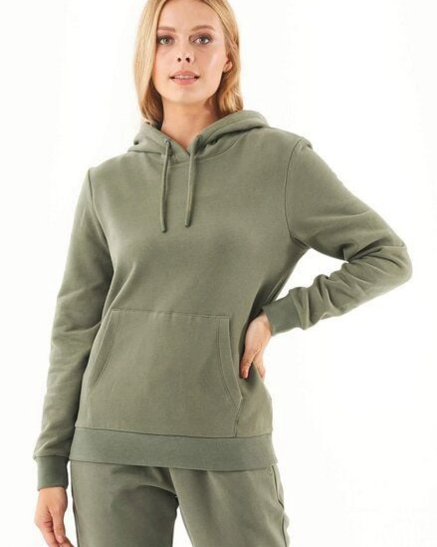 ORGANICATION ESSENTIALS-HARRE-Soft Touch Hoodie aus Bio-Baumwolle – Ansicht 4