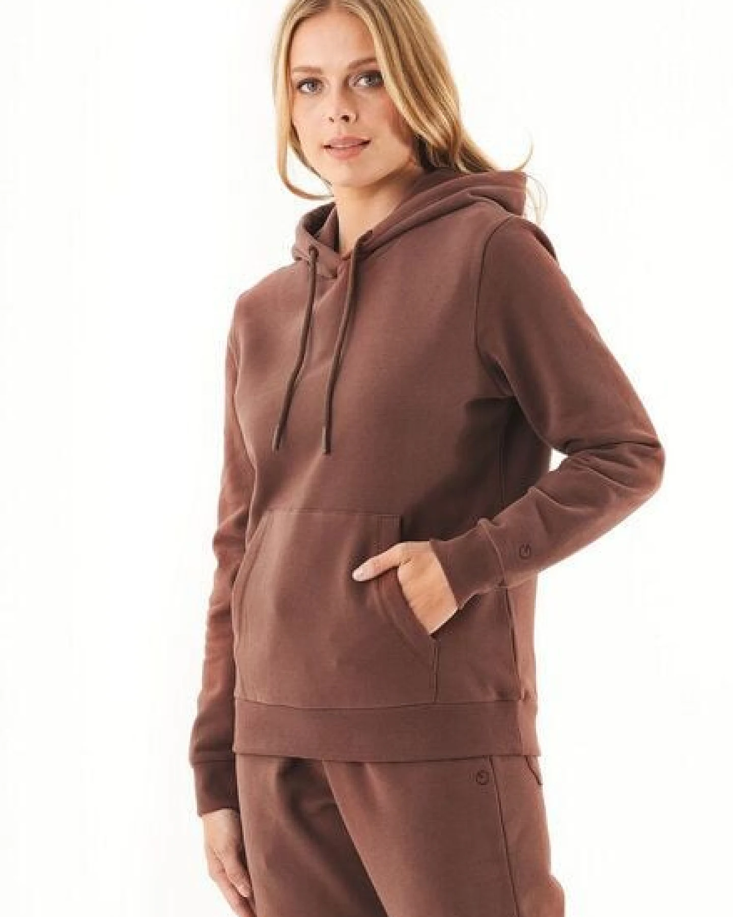 ORGANICATION ESSENTIALS-HARRE-Soft Touch Hoodie aus Bio-Baumwolle – Ansicht 3