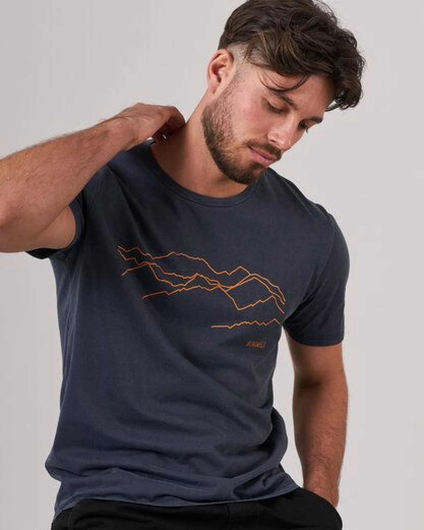 Kultgut Artdesign - Biofair Shirt / Bergwelt – Ansicht 2