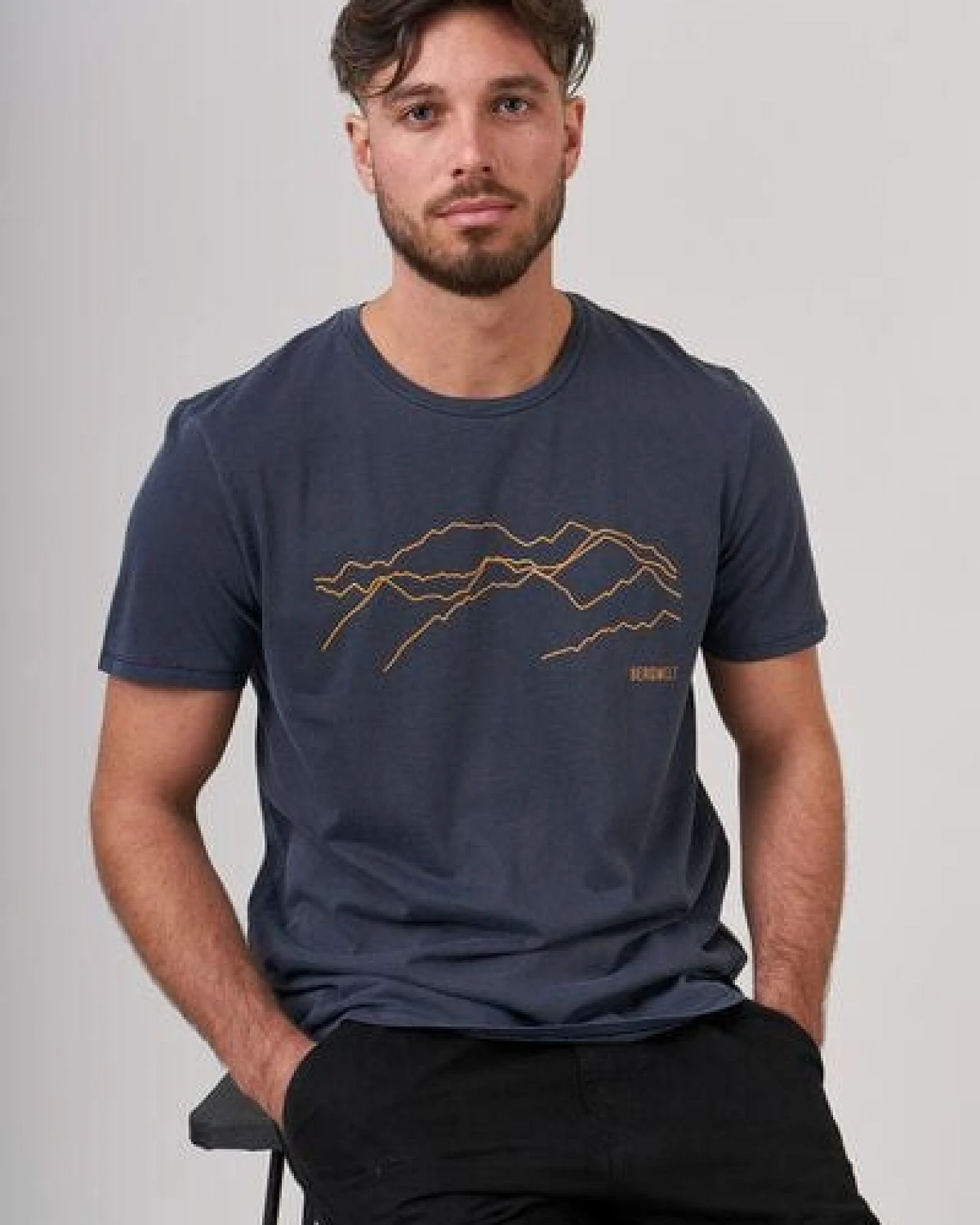Kultgut Artdesign - Biofair Shirt / Bergwelt – Ansicht 3