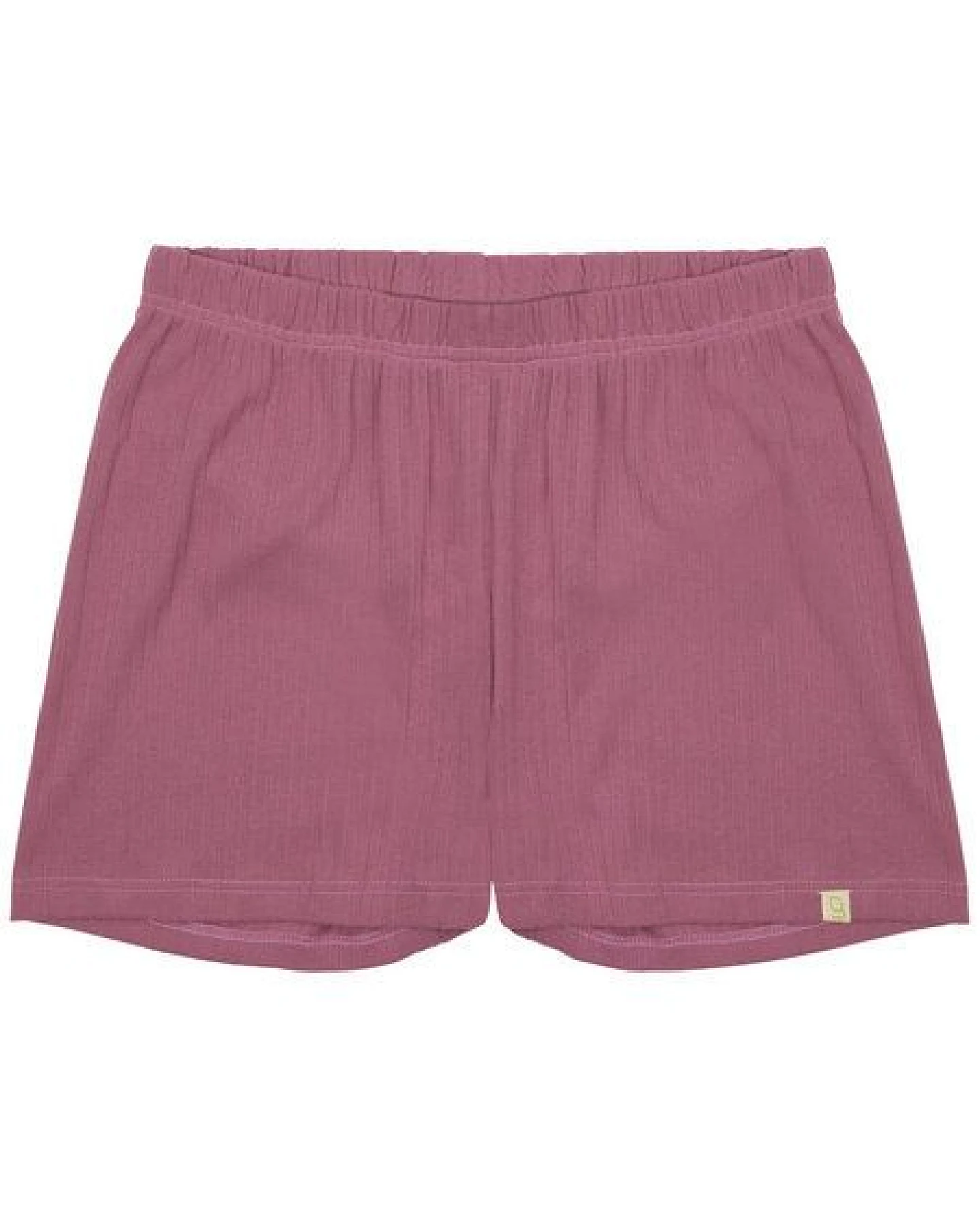 greenjama Damen Short aus Derby-Rib, GOTS-zertifiziert – Ansicht 3
