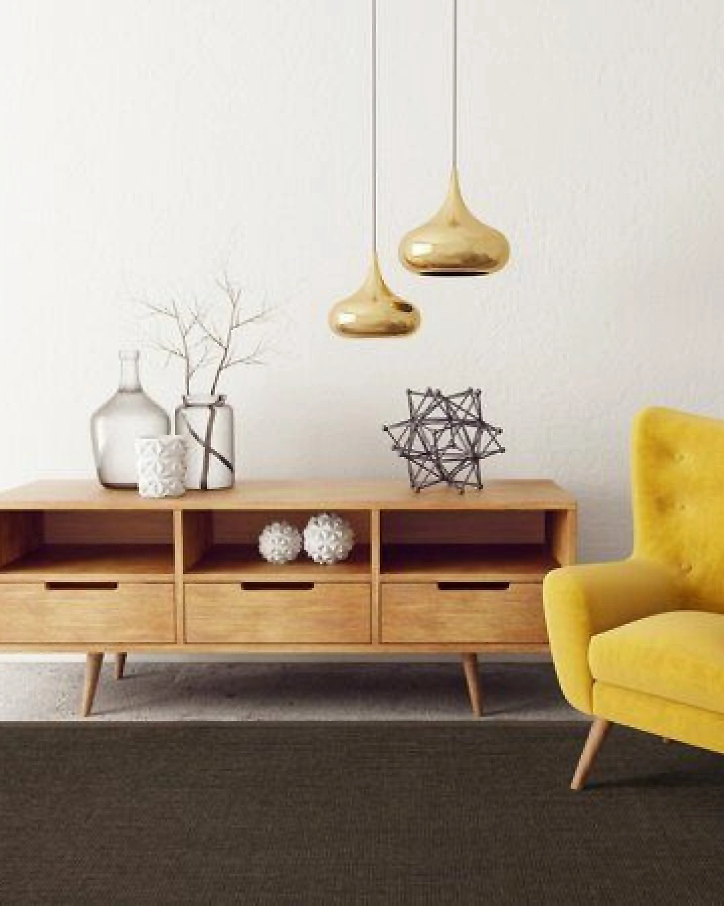 Grundstoff Sisal Teppich Purstoff kastanie mit Vliesrücken – Ansicht 3