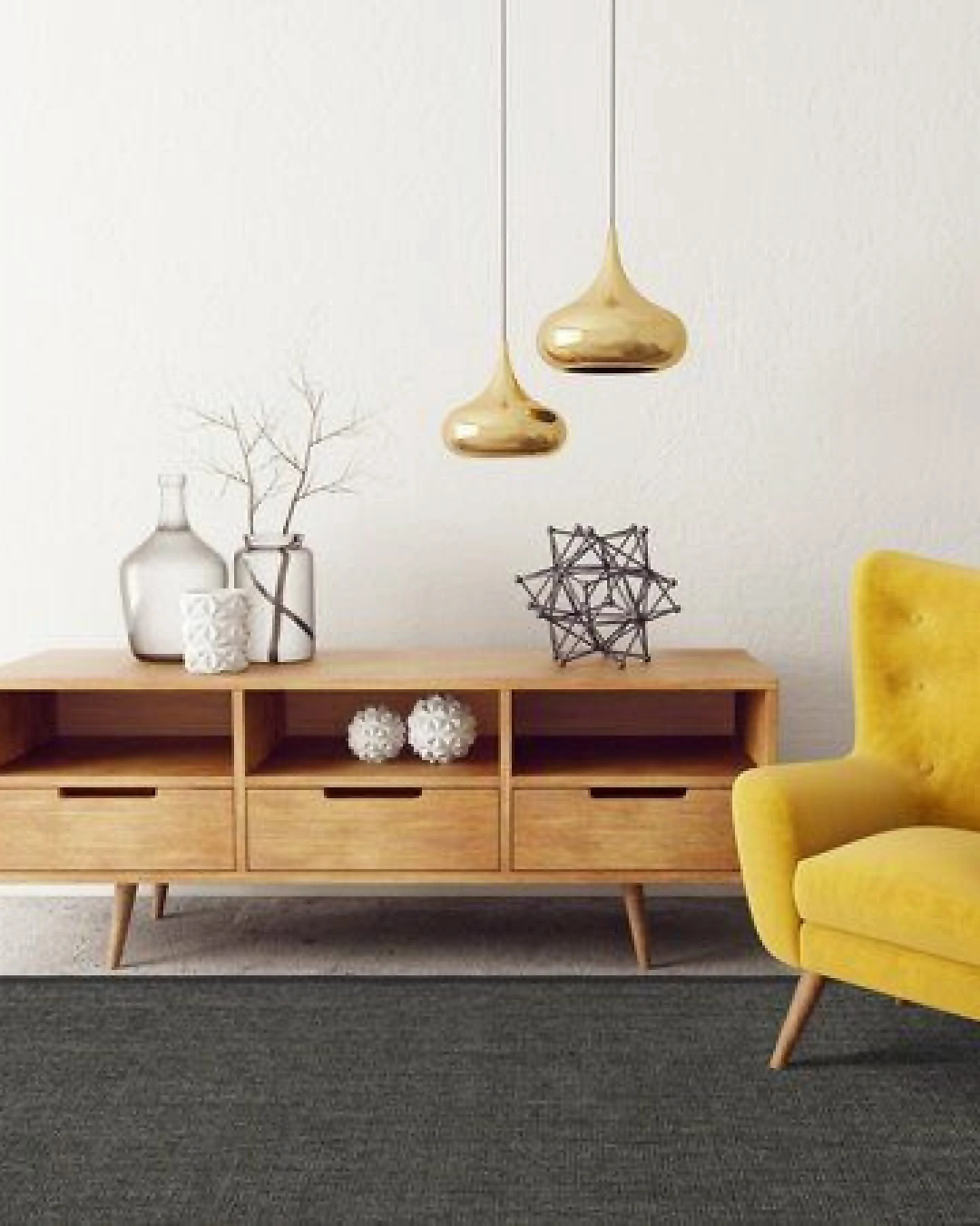 Grundstoff Sisal Teppich Purstoff belugagrau mit Vliesrücken – Ansicht 3