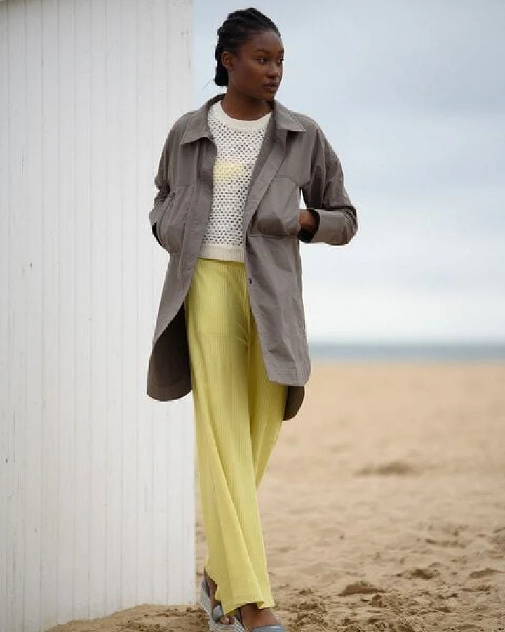 Alma & Lovis Softshell-Parkerjacke aus Bio-Baumwolle