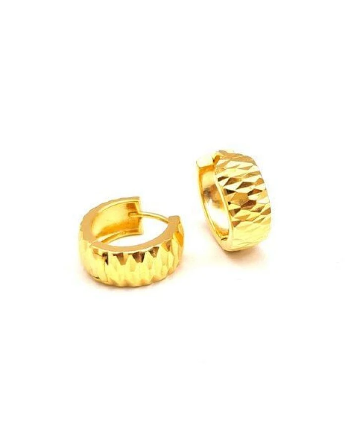 MOANINA Ohrringe Hoops Camila - 925 Silber/18k Gold Vermeil