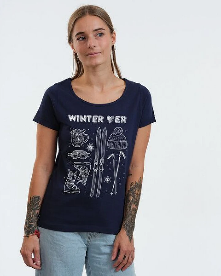 GARY MASH Shirt Taylor Winter Lover aus Biobaumwolle