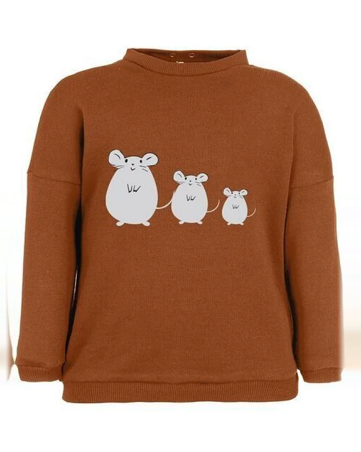 CORA happywear Baby Sweatshirt "Suli" aus Bio-Baumwolle