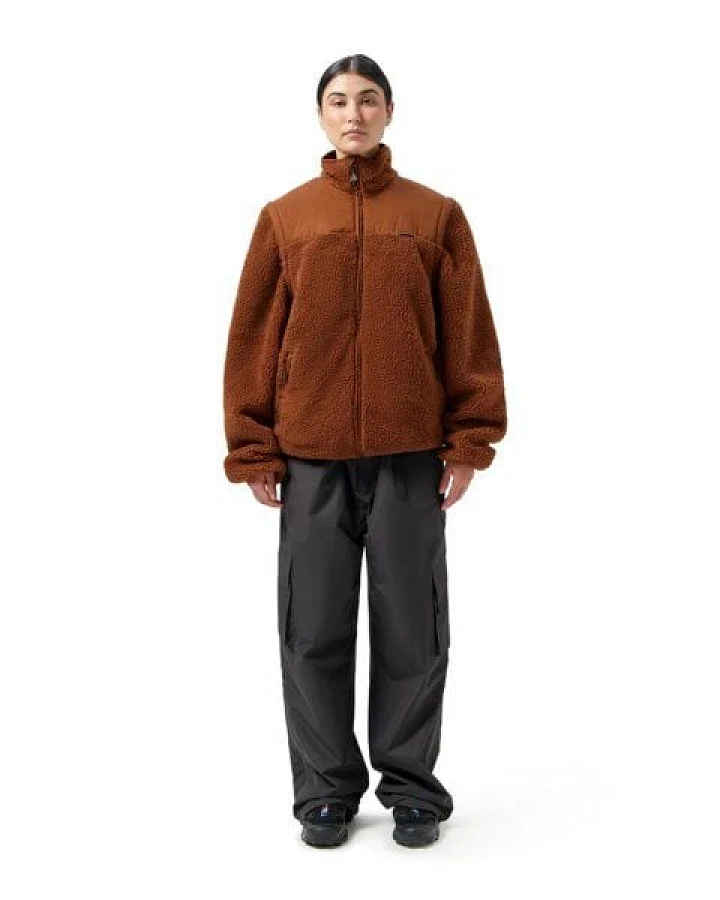 Maium Teddy Cardigan - Unisex Fleece Jacke aus recycling PET-Flaschen
