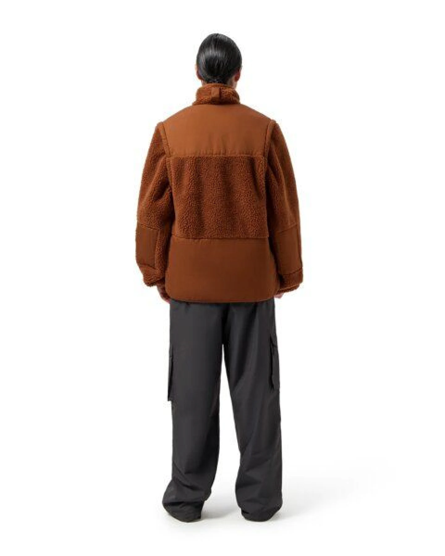 Maium Teddy Cardigan - Unisex Fleece Jacke aus recycling PET-Flaschen – Ansicht 2