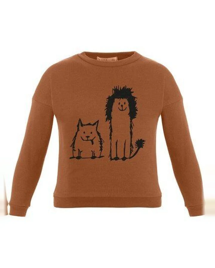 CORA happywear Kinder Sweater aus Bio-Baumwolle "Suli"