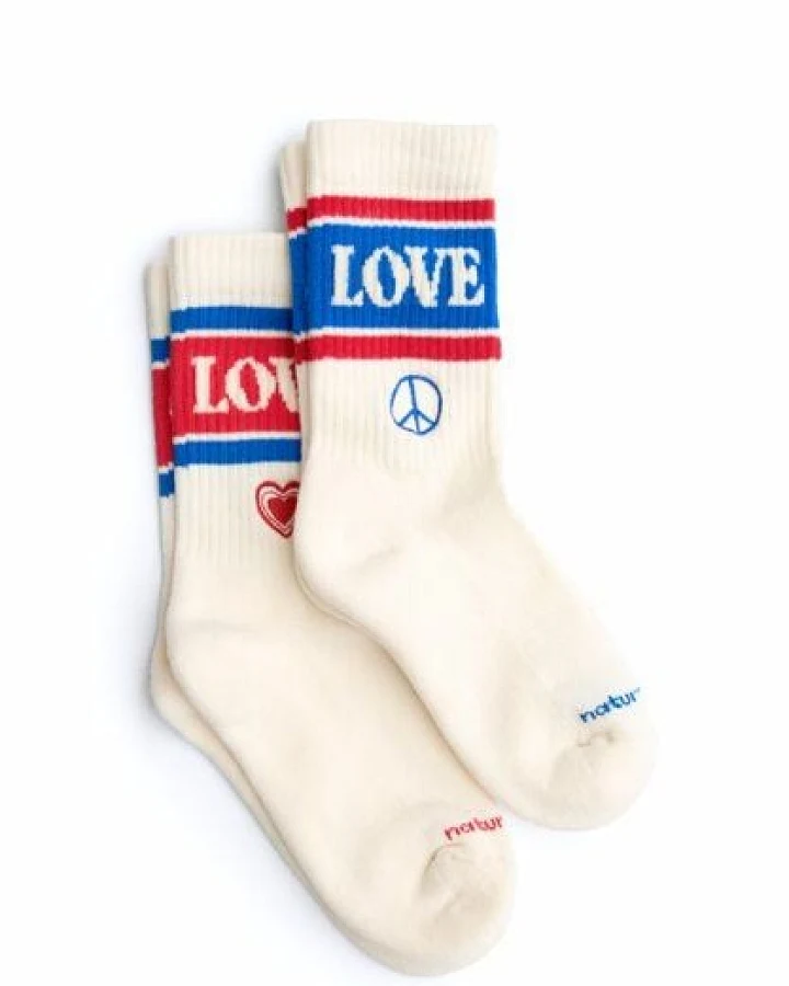 Natural Vibes Tennissocken 2 PACK