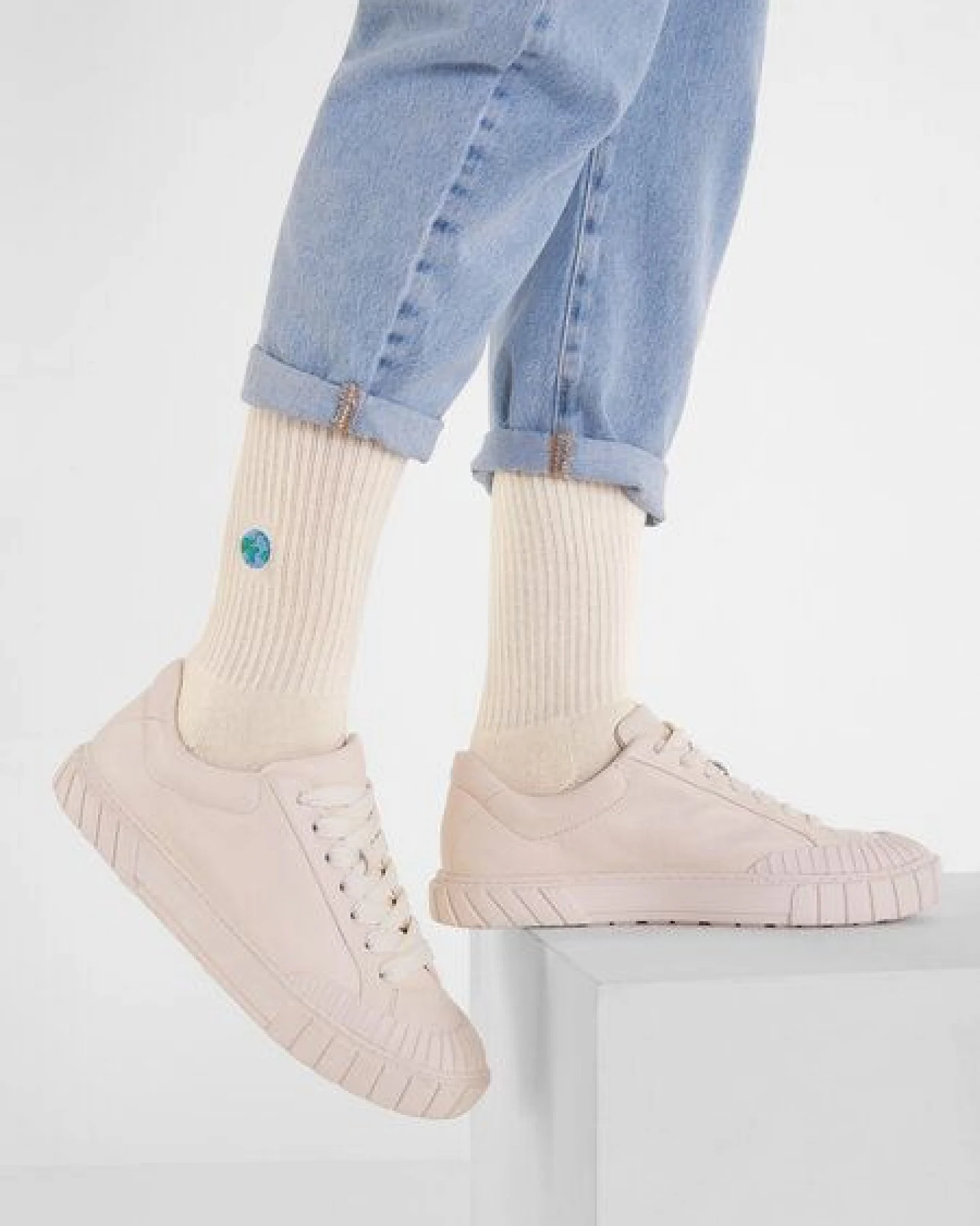 Natural Vibes Tennissocken Universe – Ansicht 2
