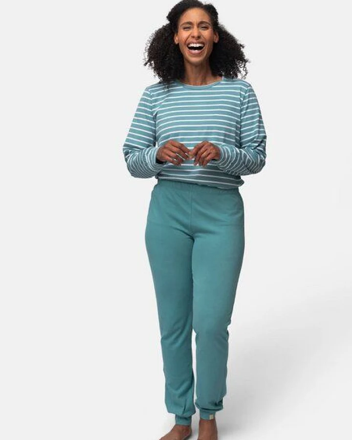 greenjama Damen Jersey-Hose, GOTS-zertifiziert