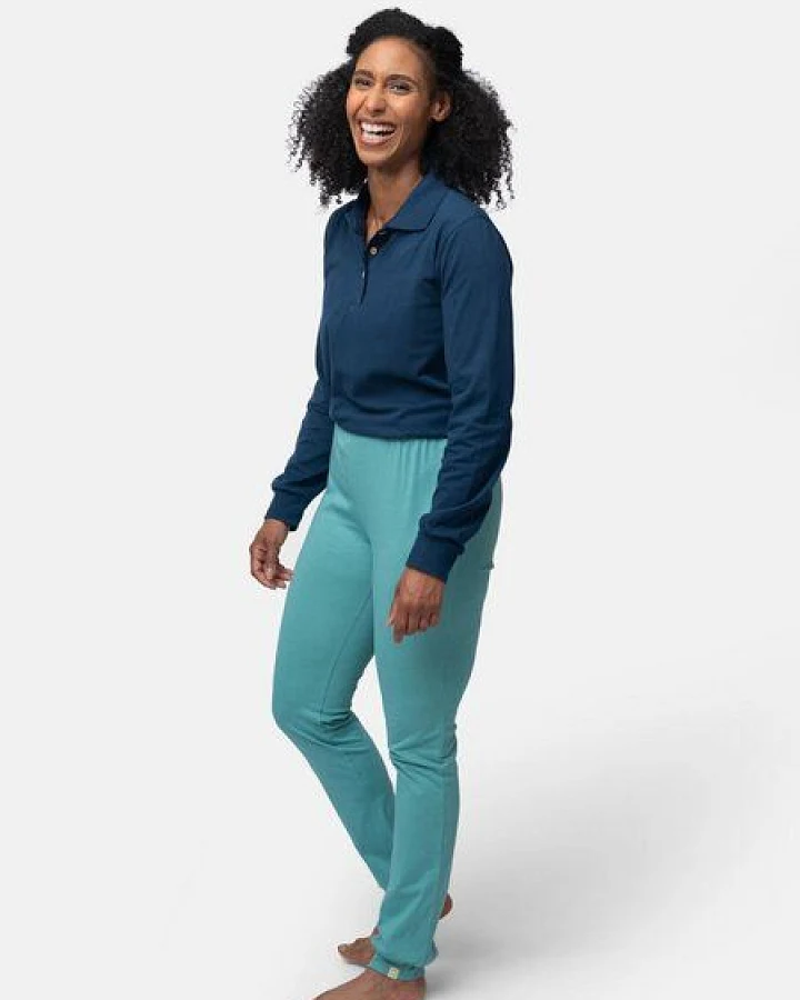 greenjama Damen Hose mit Woll-Anteil, GOTS-zertifiziert