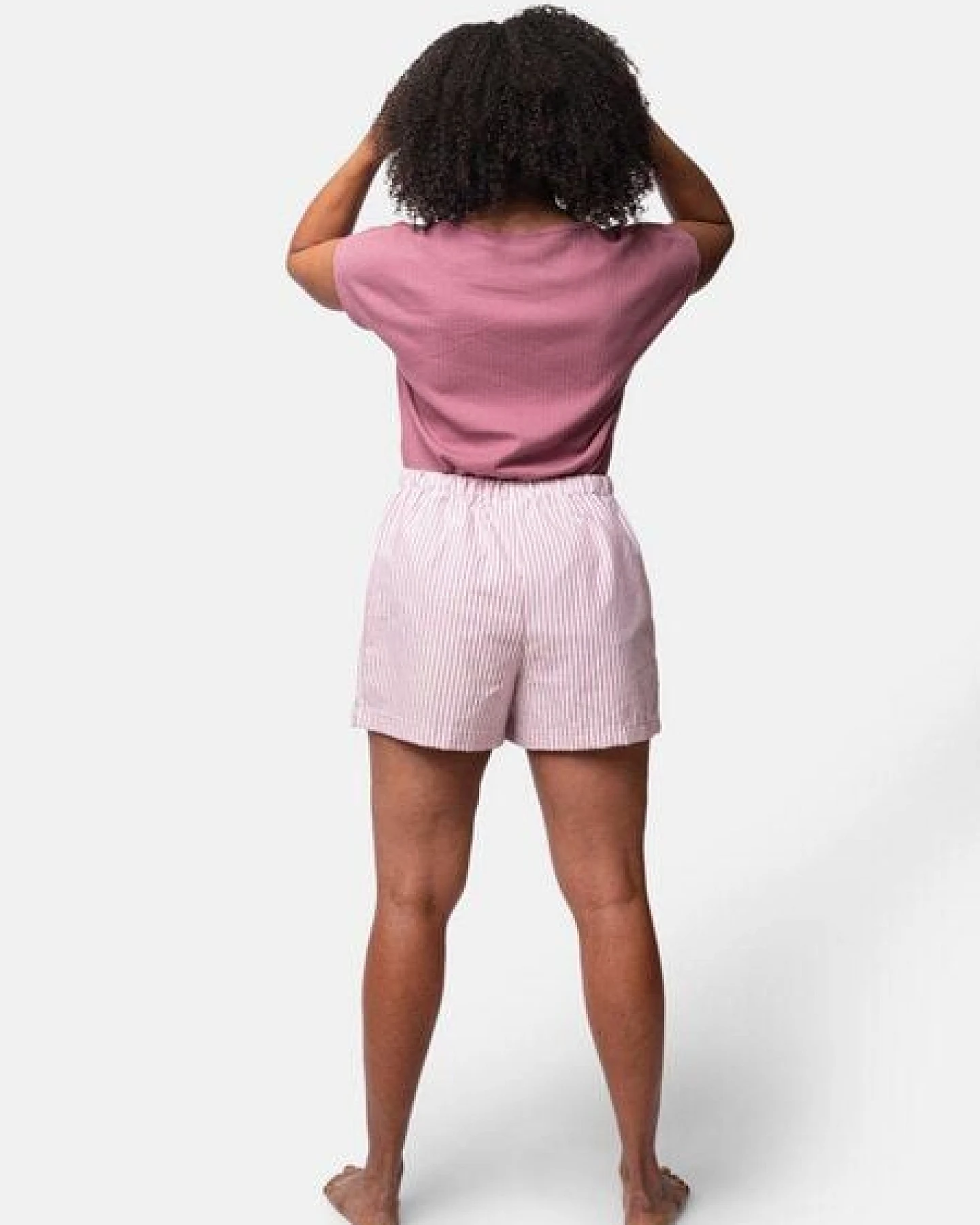 greenjama Damen Pyjama-Shorts, GOTS-zertifiziert – Ansicht 2