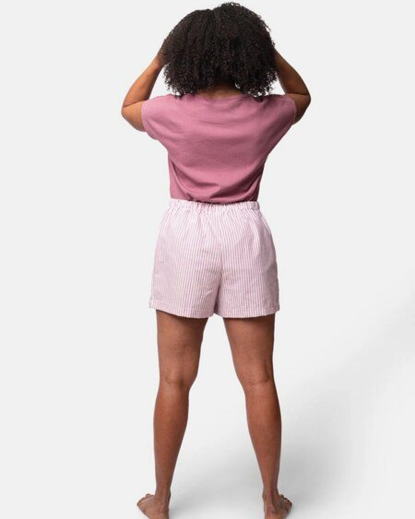 greenjama Damen Pyjama-Shorts, GOTS-zertifiziert – Ansicht 2