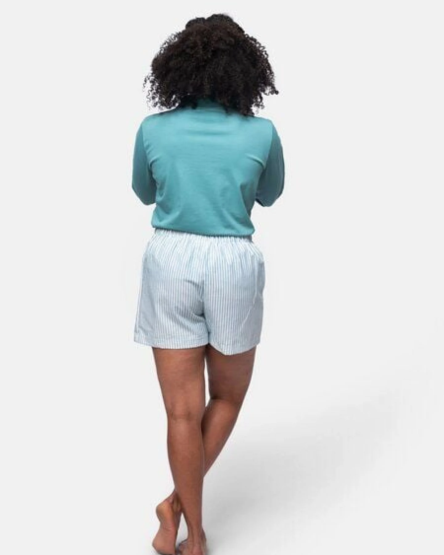 greenjama Damen Pyjama-Shorts, GOTS-zertifiziert – Ansicht 3