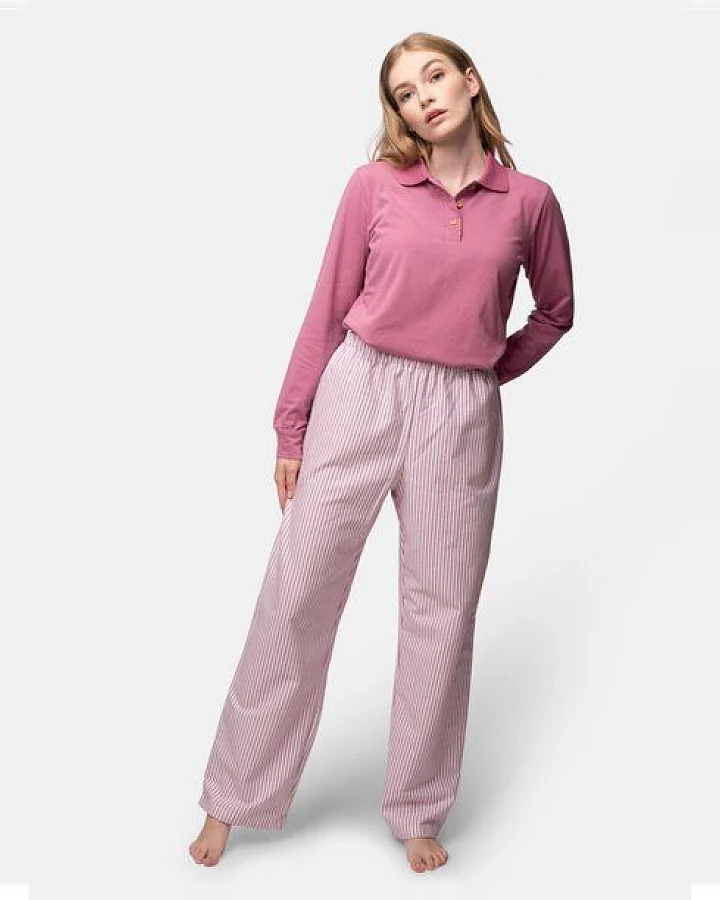 greenjama Damen Pyjama-Hose, GOTS-zertifiziert