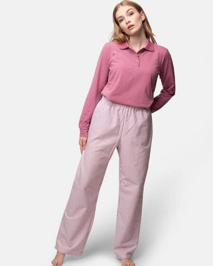 greenjama Damen Pyjama-Hose, GOTS-zertifiziert