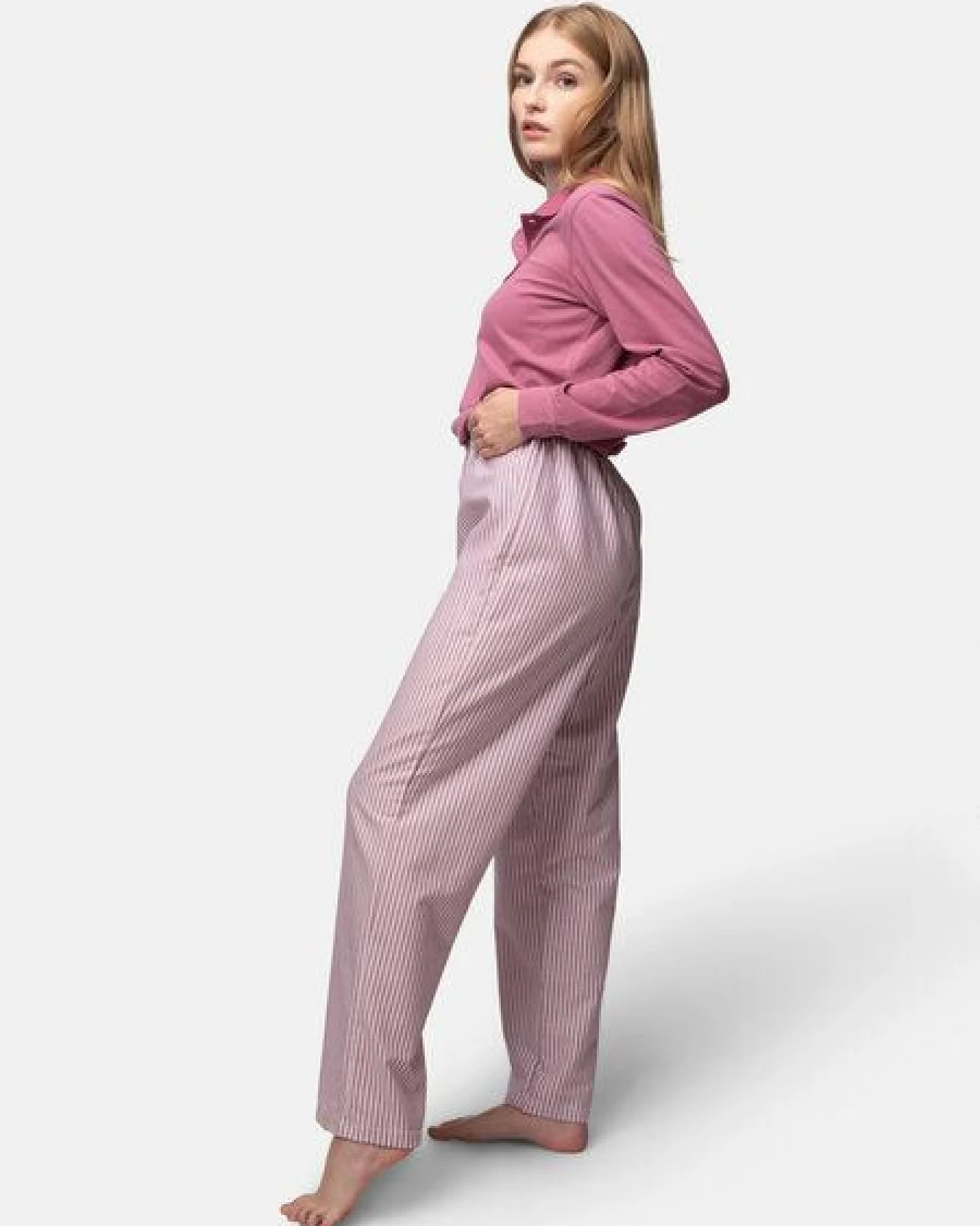 greenjama Damen Pyjama-Hose, GOTS-zertifiziert – Ansicht 2
