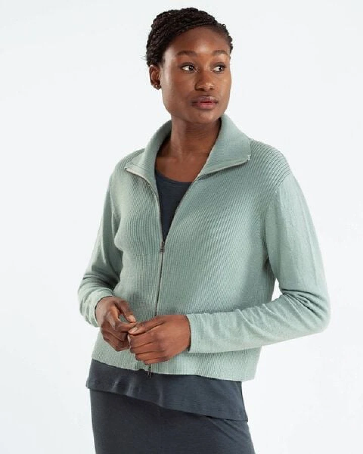 Alma & Lovis Strickjacke aus Bio-Baumwoll-/Woll-Mix