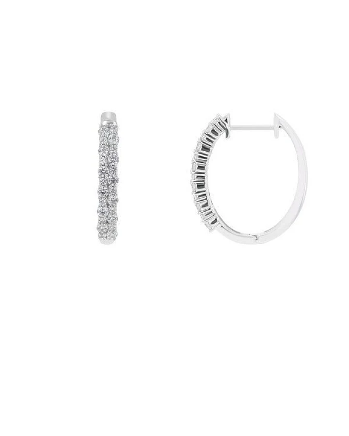 Eppi Runde Ohrringe mit Lab Grown Diamanten Nicholls