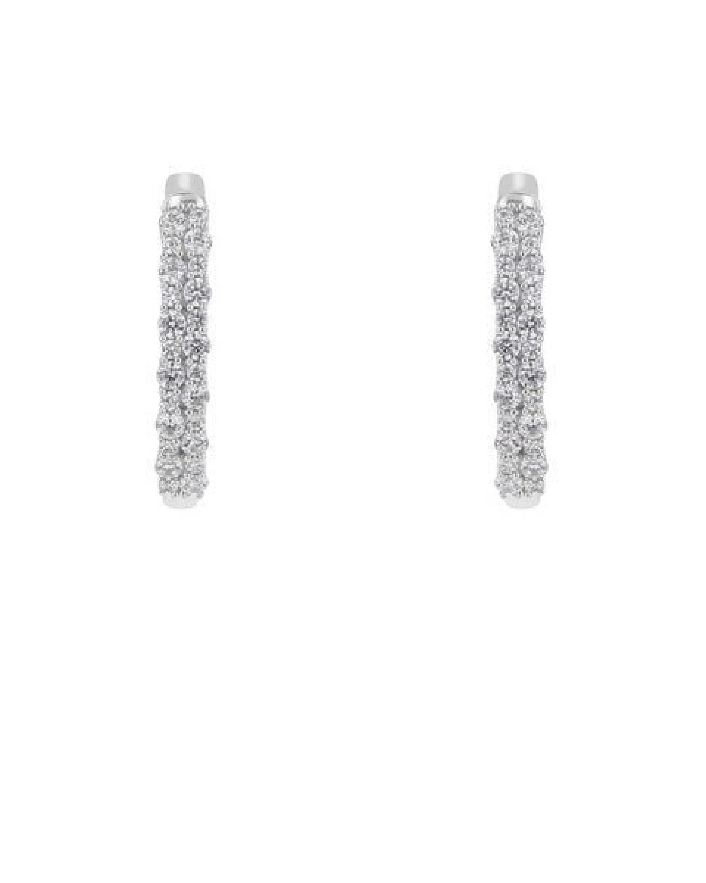 Eppi Runde Ohrringe mit Lab Grown Diamanten Nicholls – Ansicht 3