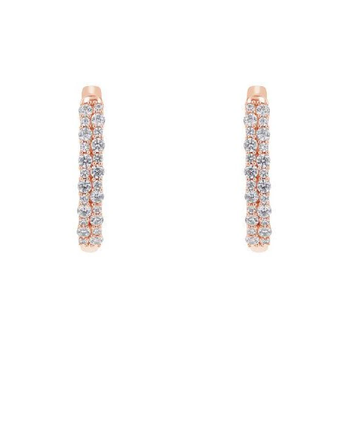 Eppi Runde Ohrringe mit Lab Grown Diamanten Nicholls