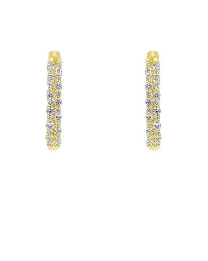 Eppi Runde Ohrringe mit Lab Grown Diamanten Nicholls